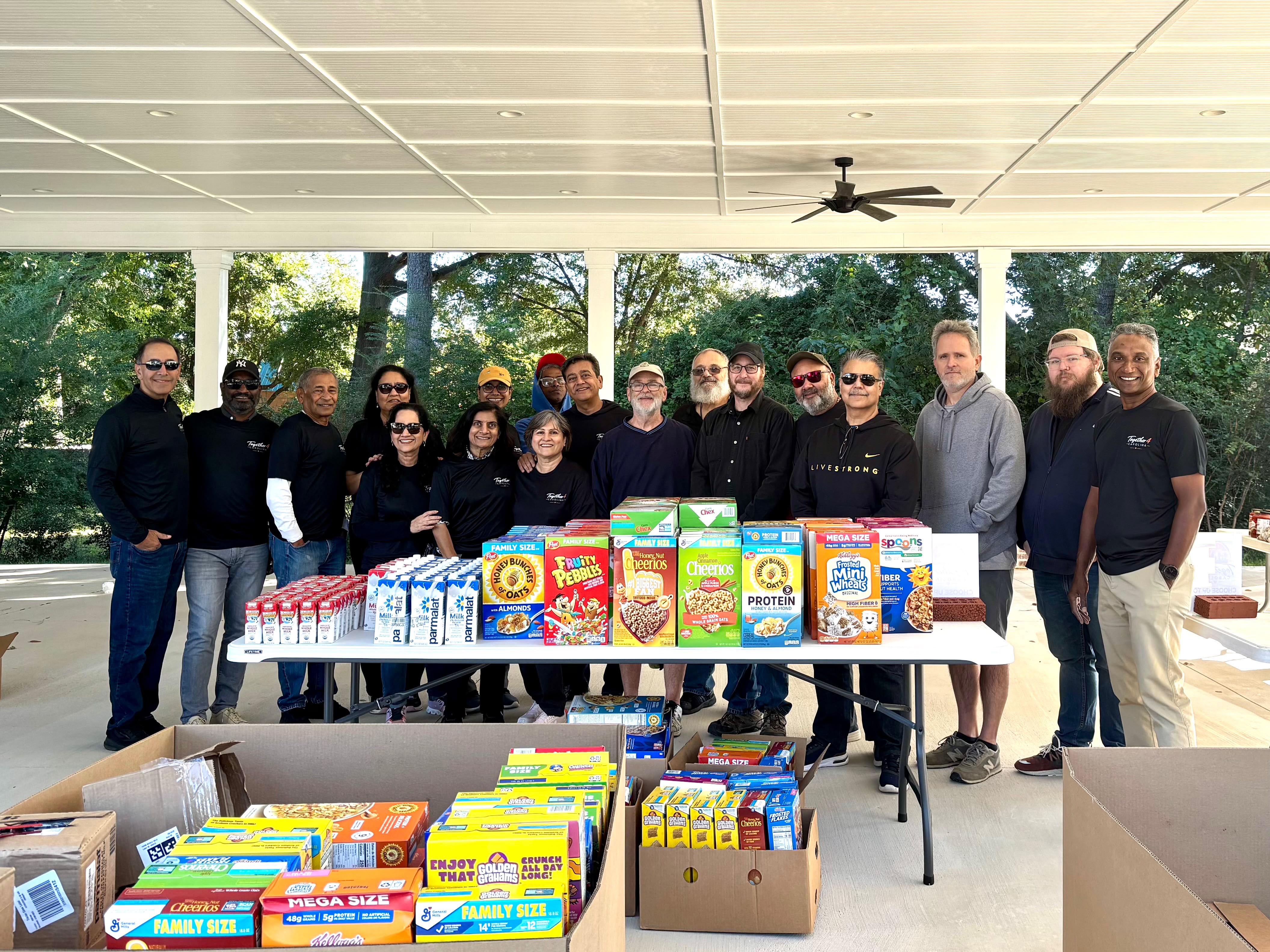 Together 4 Carolina supporting families at the community pantry